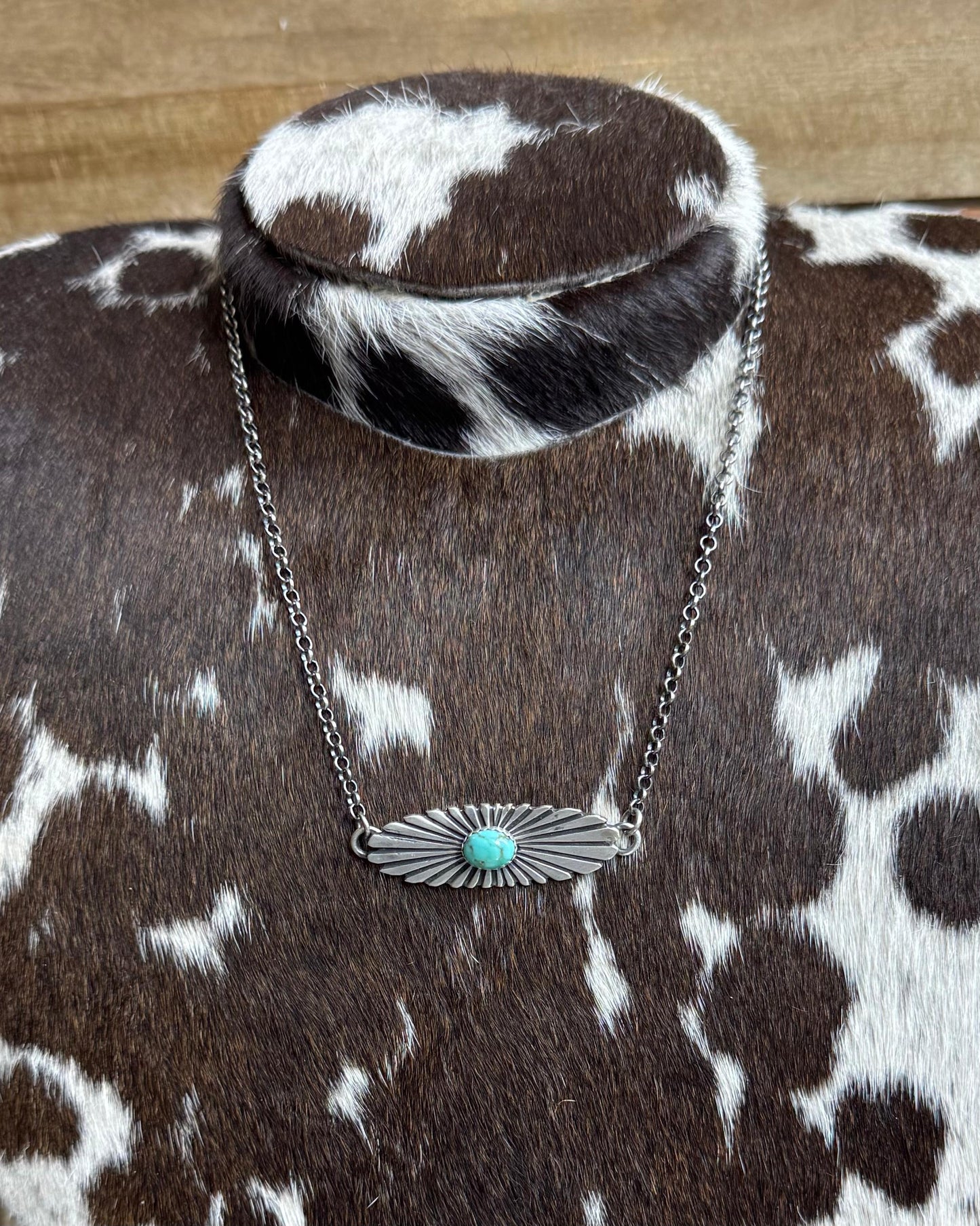 20"Oval Concho Necklace *Native