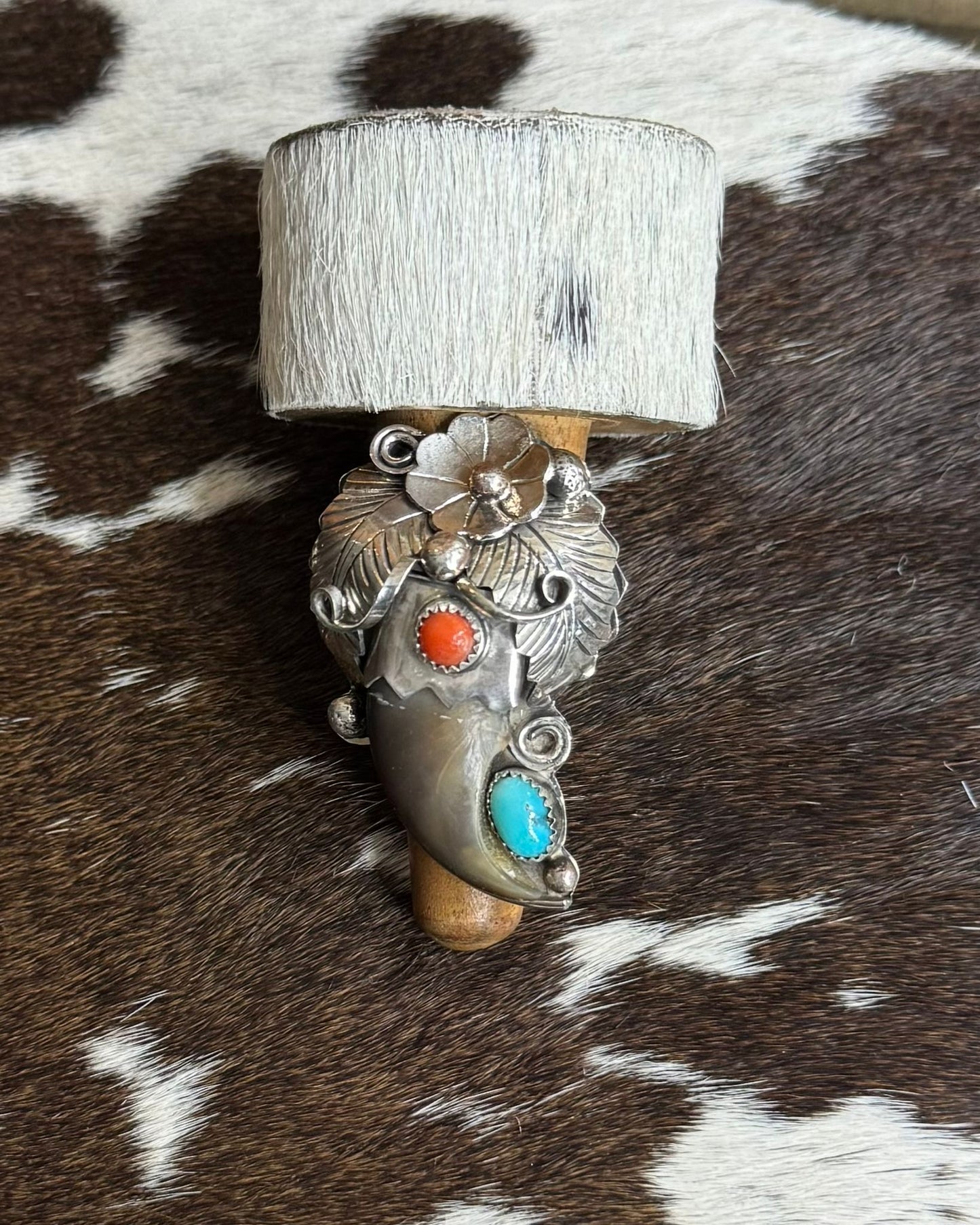 Oral & Kingman Bear Claw Ring *Native