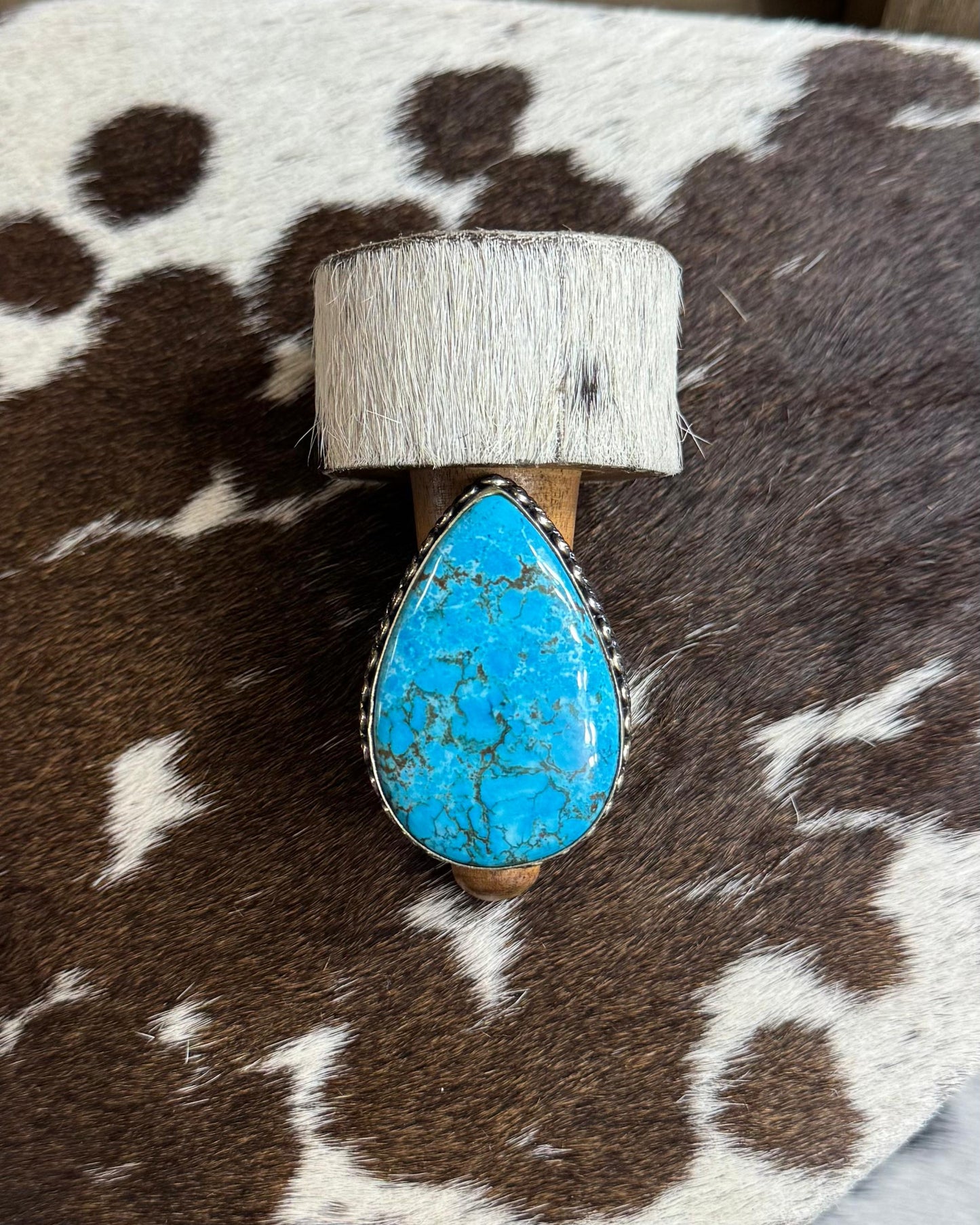 Turquoise Teardrop Ring *NonNative
