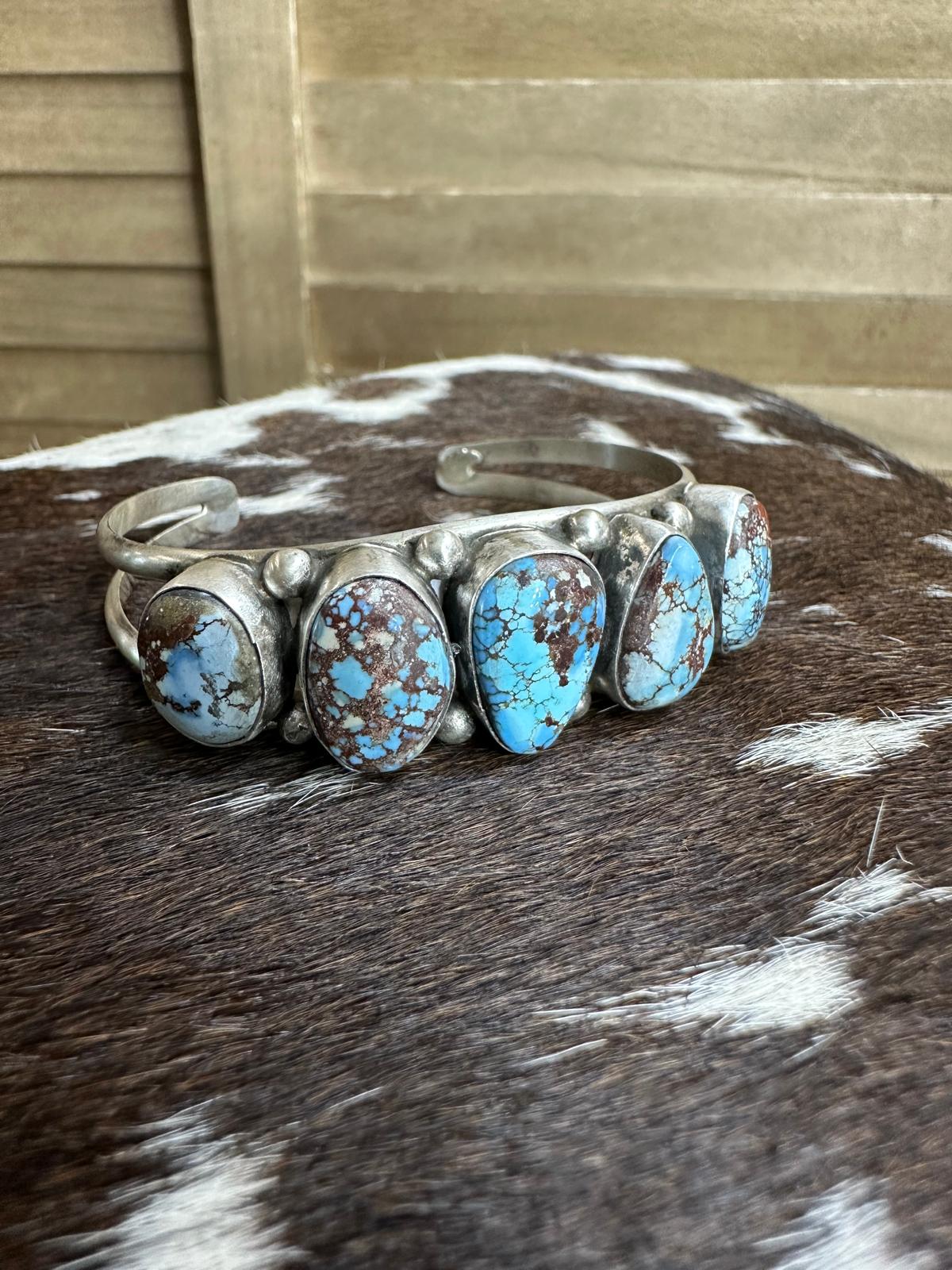 Golden Hills 5 Stone Cuff *Native