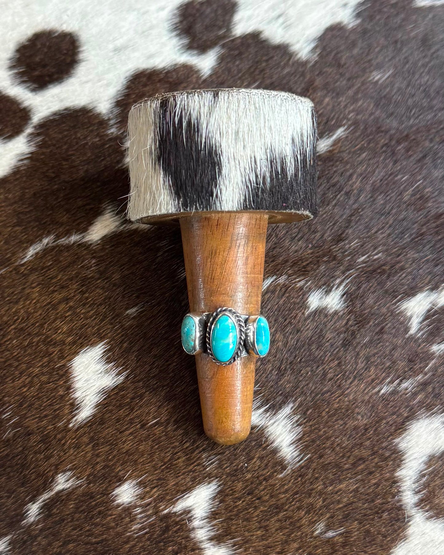 Kingman 3 Stone Ring *Native