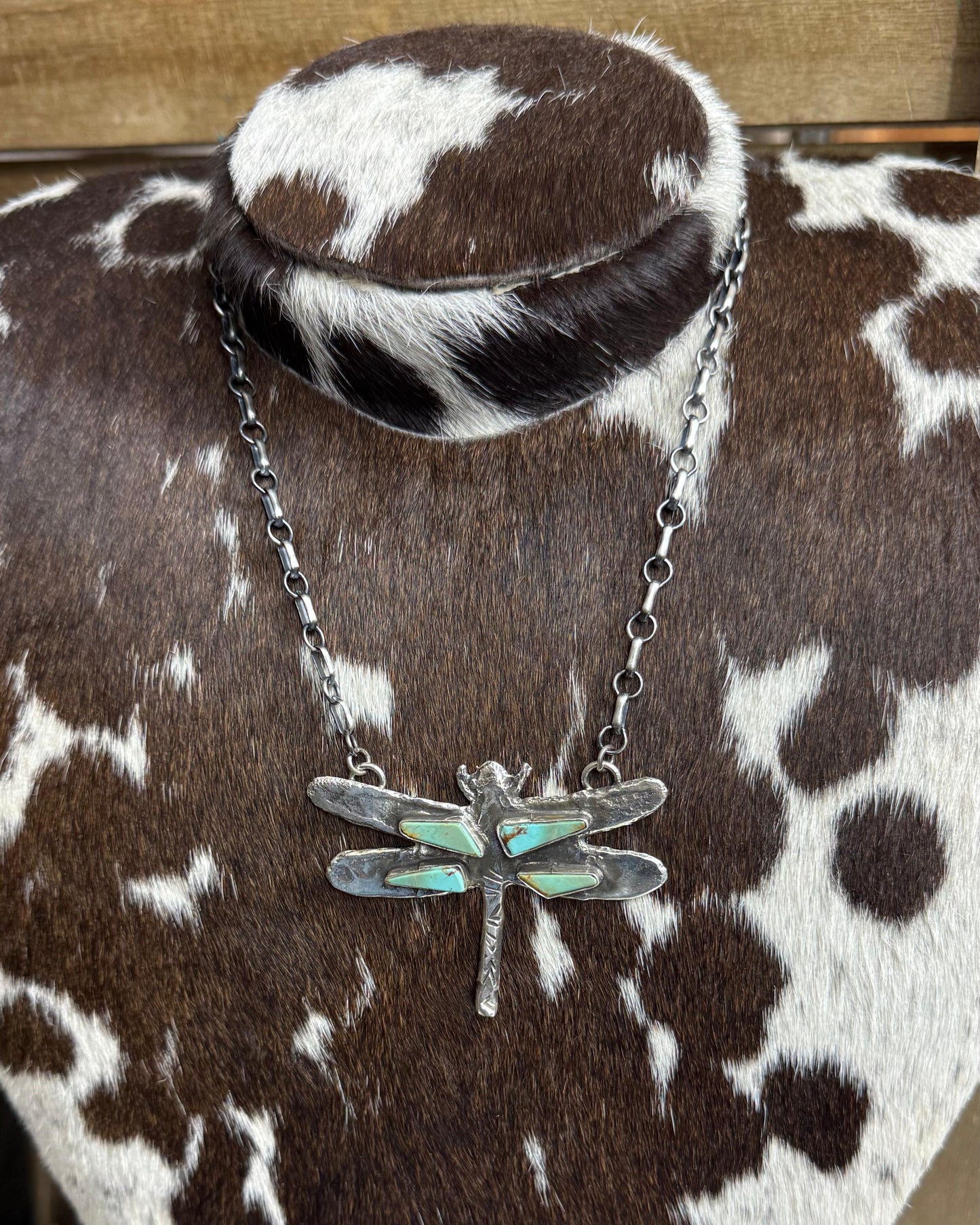 19" Dragonfly Kingman Necklace *Native