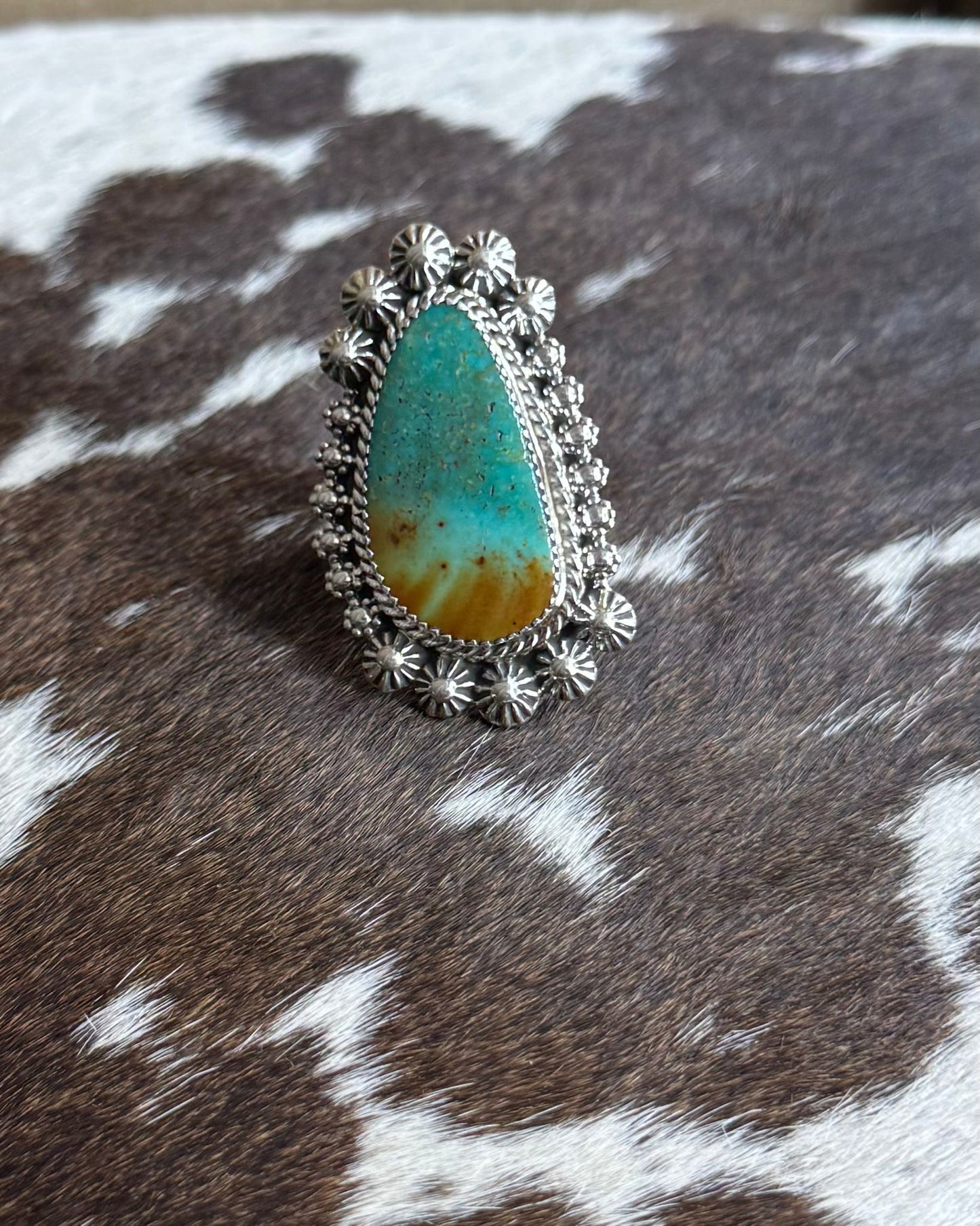 Starburst Single Stone Ring*Native