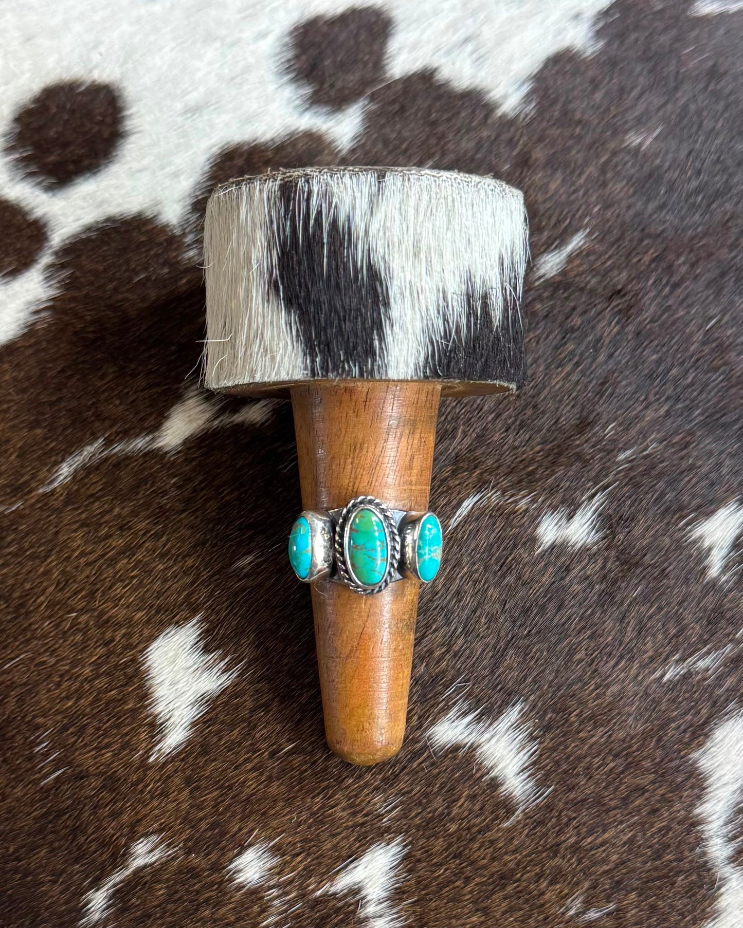 Kingman 3 Stone Ring *Native