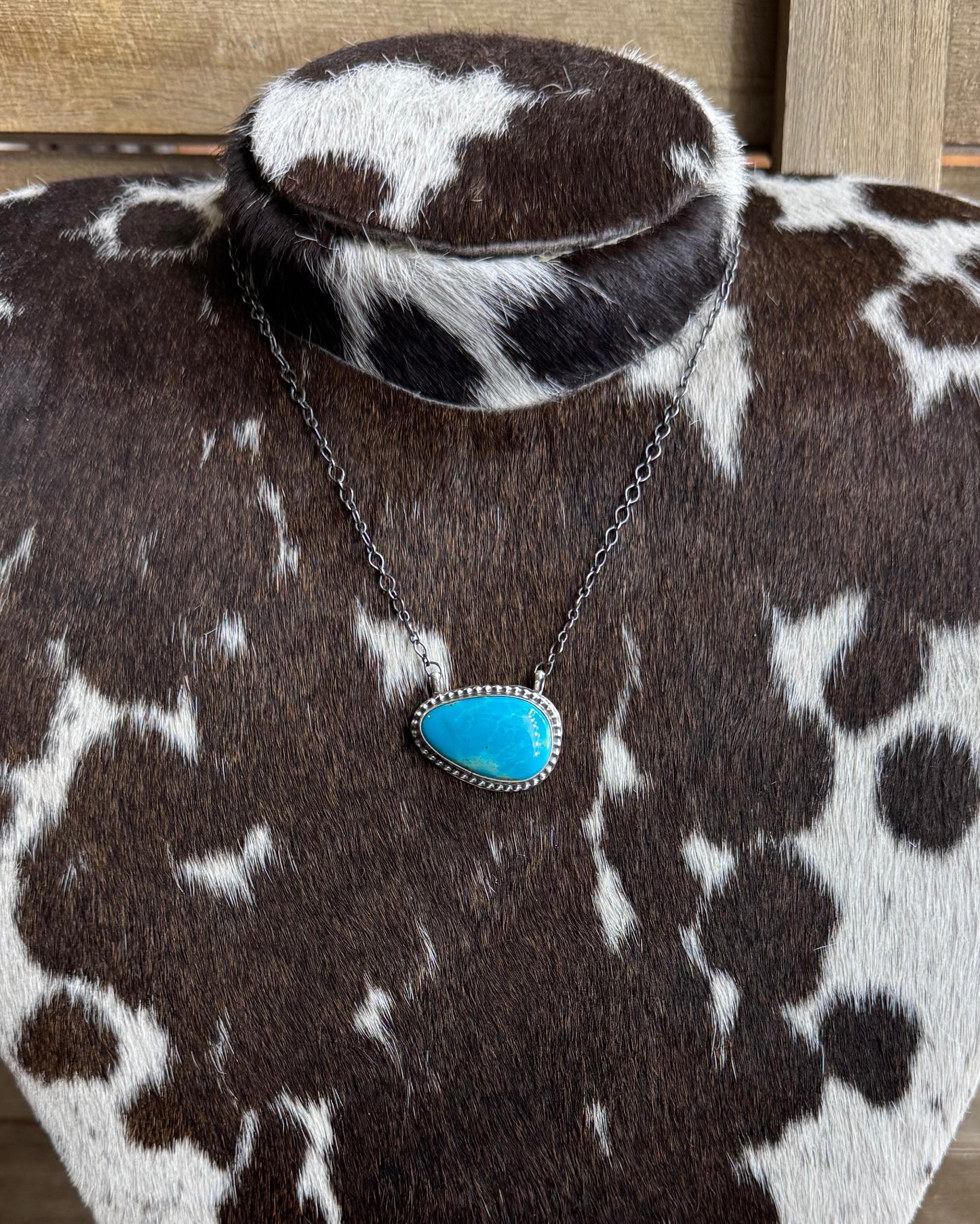 Simple Turquoise Necklace *Native