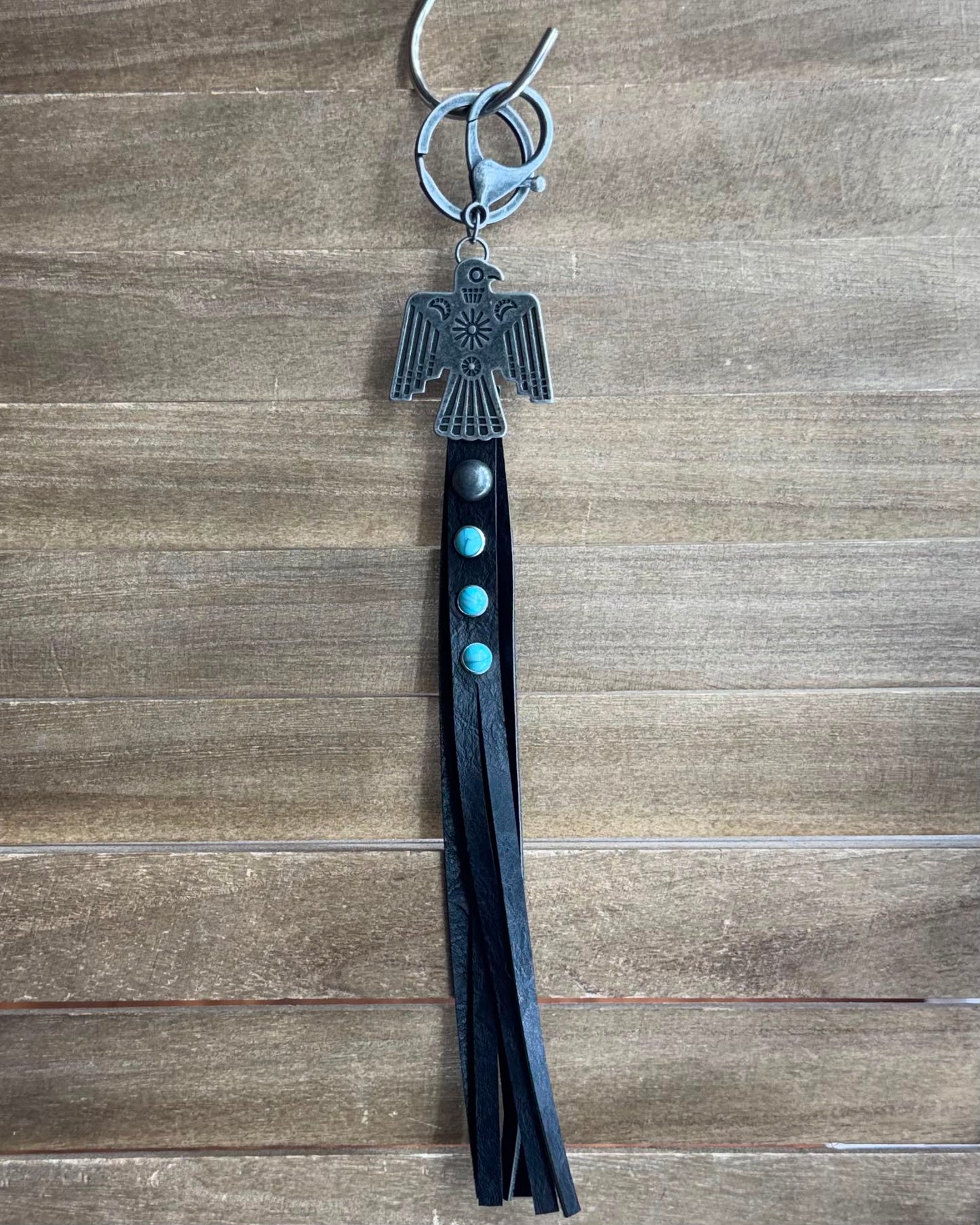 Thunderbird Fringe Bag Charm
