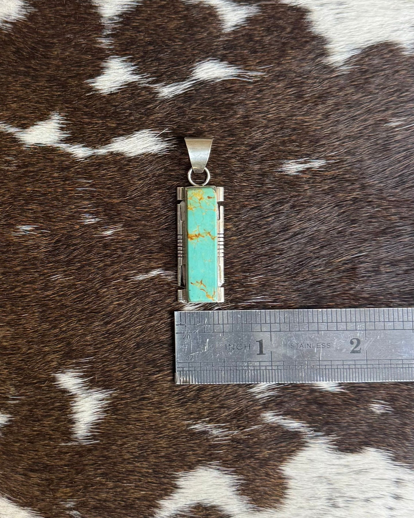 Steve Francisco #8 Inlay Pendant * Native