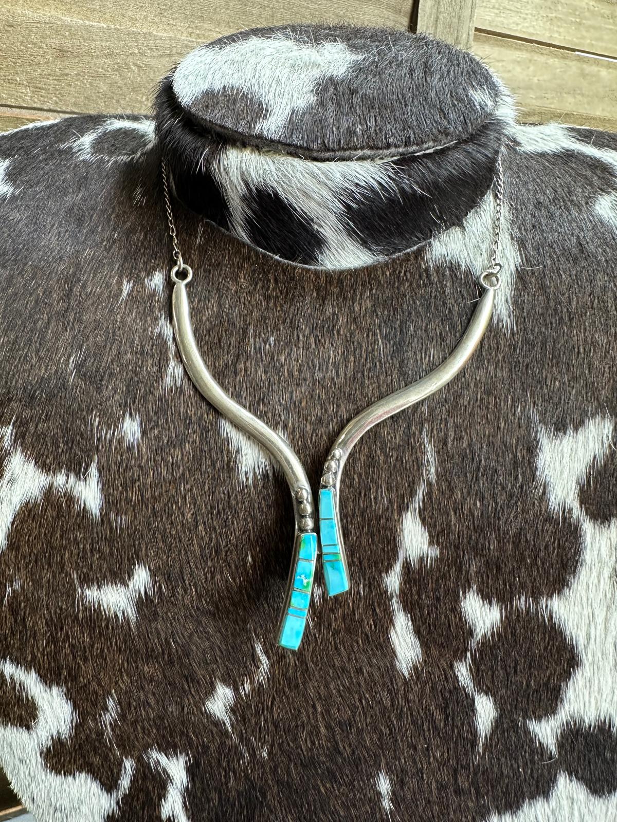 Inlay Choker Necklace *Native