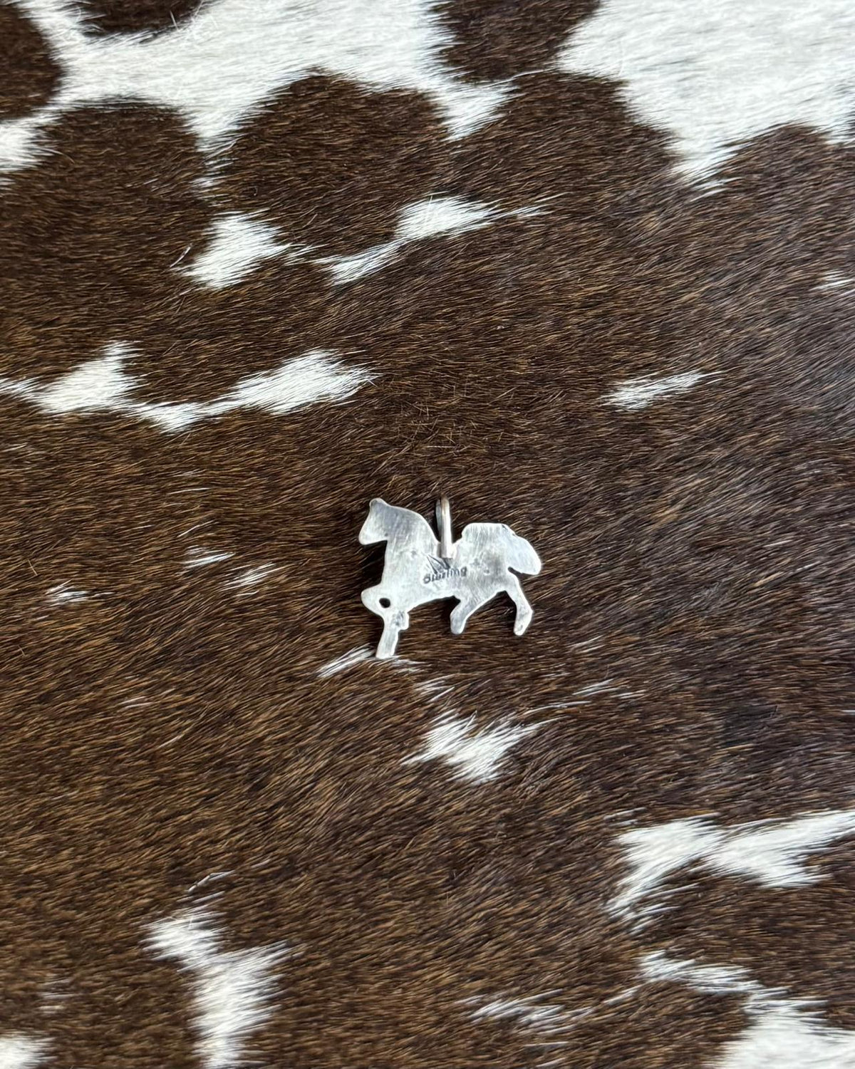 Sterling Silver Horse Pendant *Native
