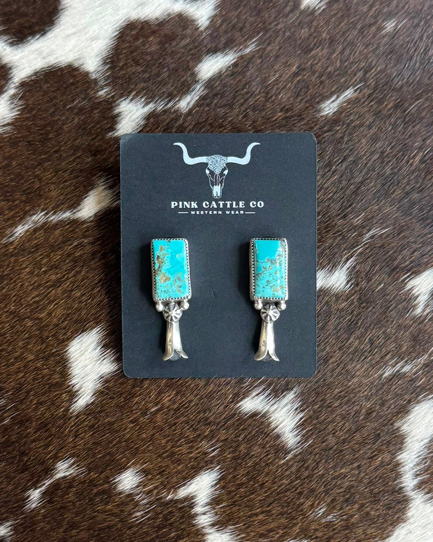Blossom Rectangular Earrings *Native