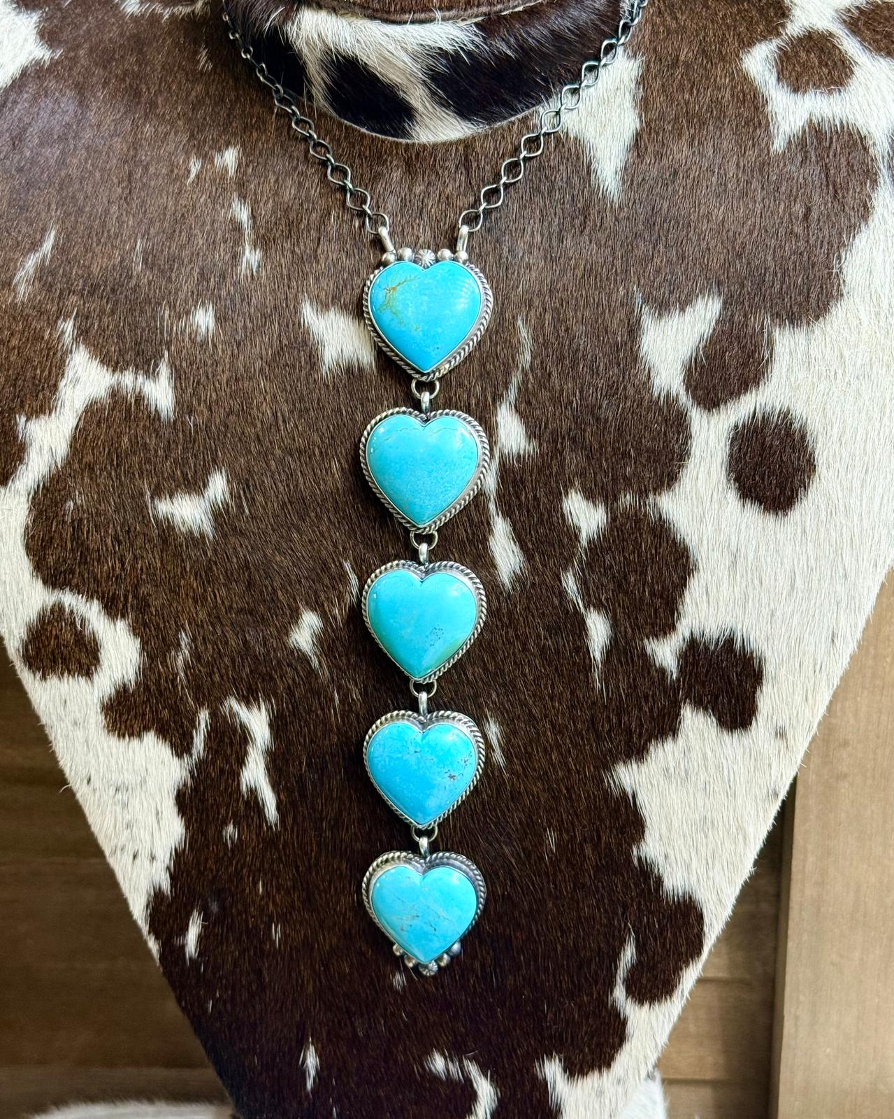 Kingman 5 Heart Drop Lariat *Native