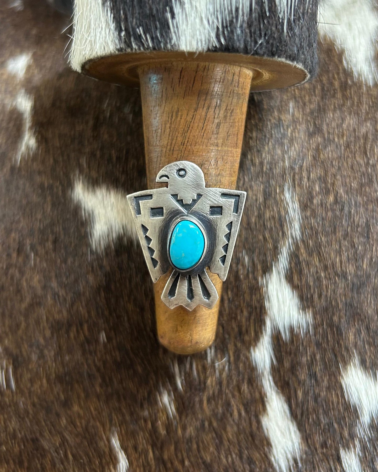 Thunderbird Turquoise Ring *Native