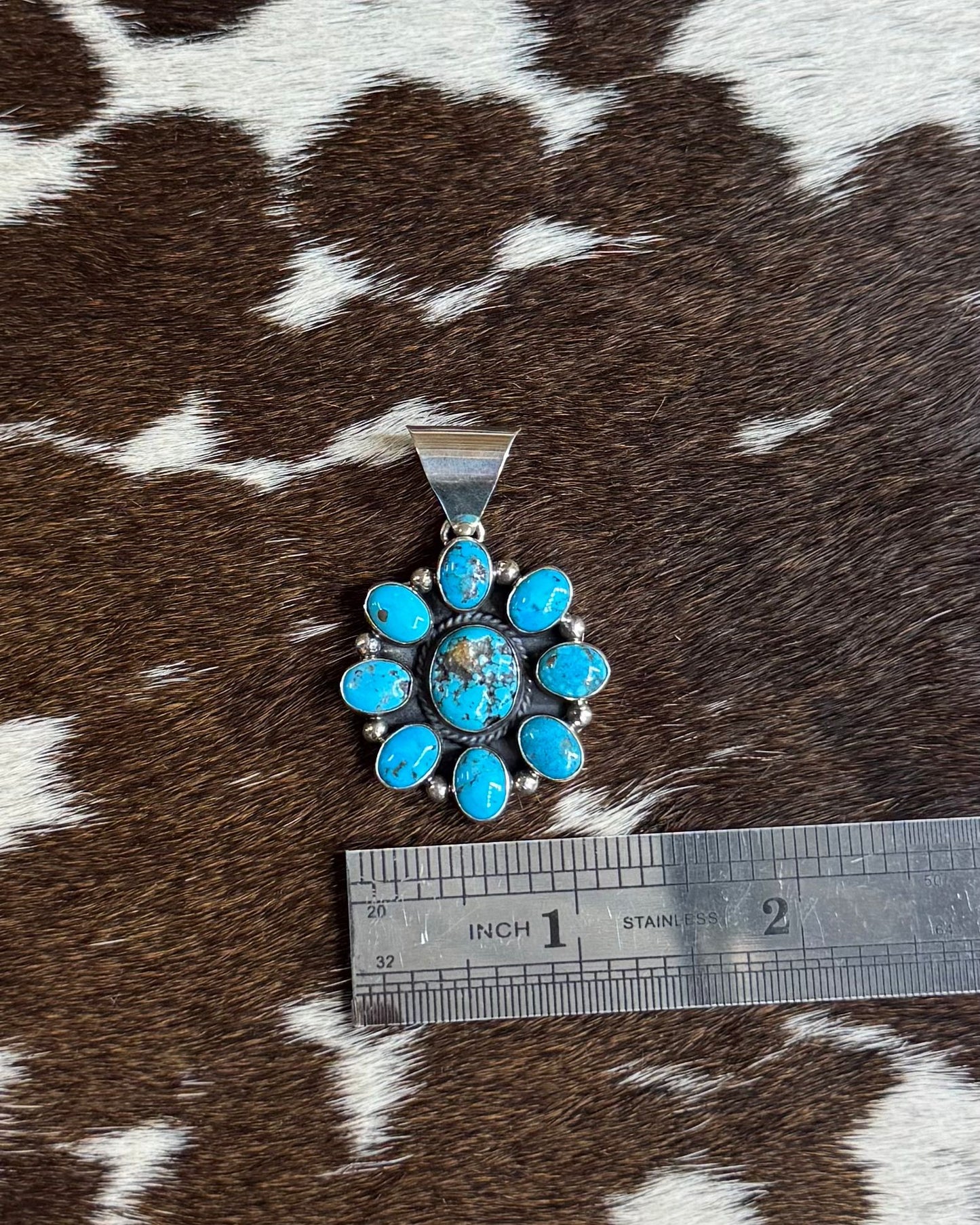 Cluster Blue Pendant *Native