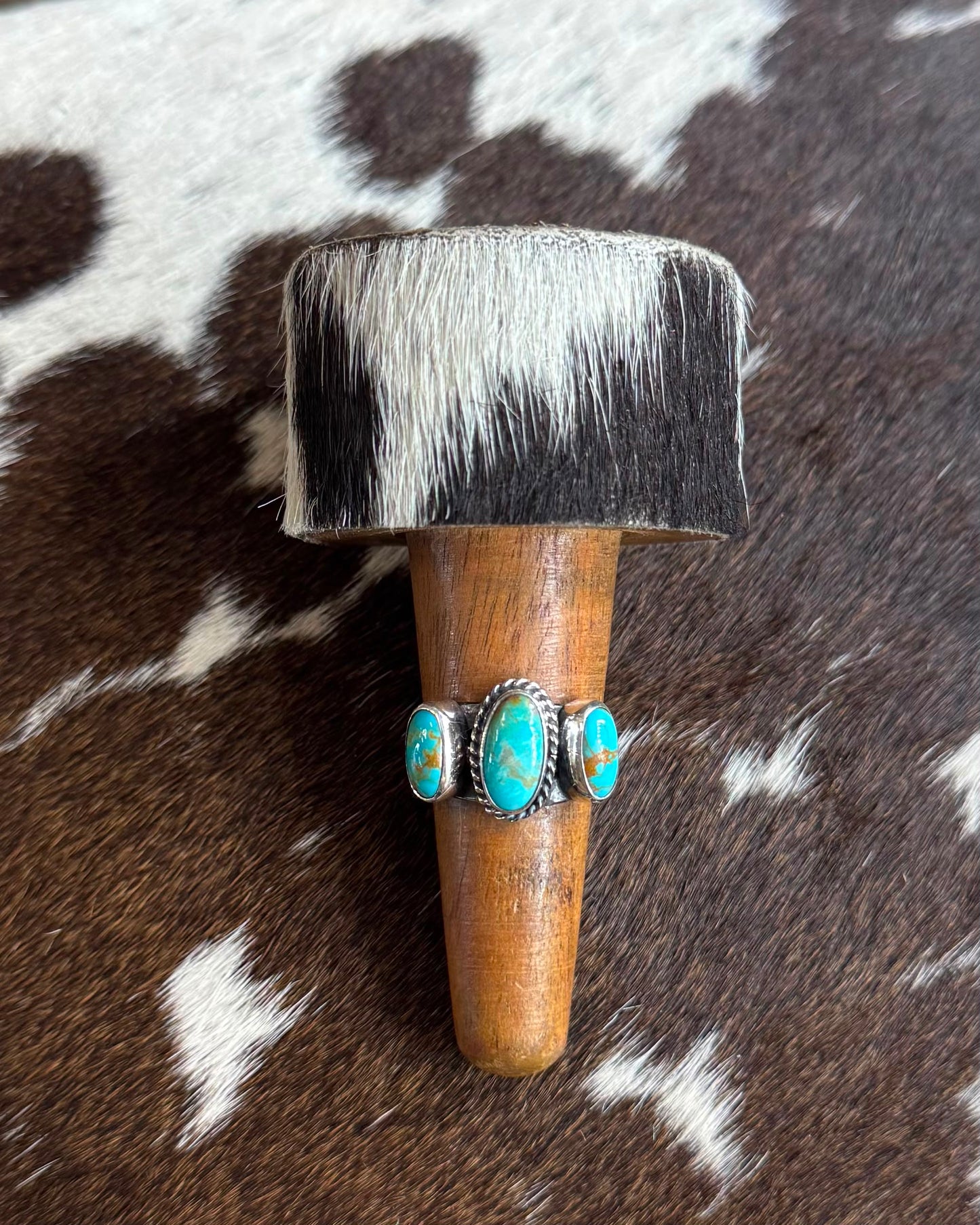 Kingman 3 Stone Ring *Native