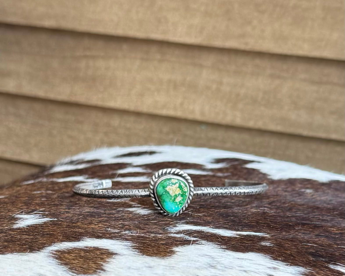 Sonoran Teardrop Thin Cuff *Native