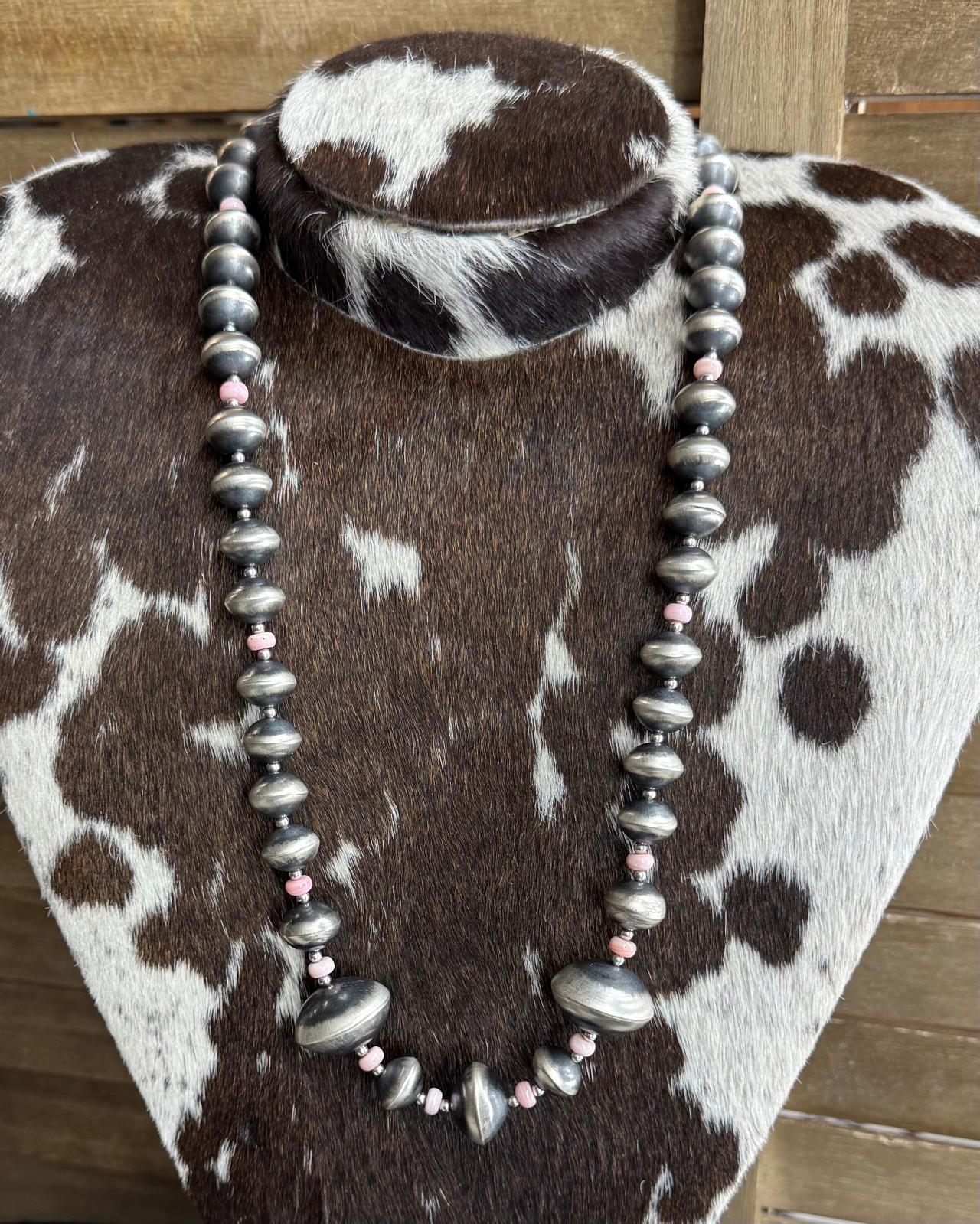 26" Pink Conch Saucer Pearl *Native