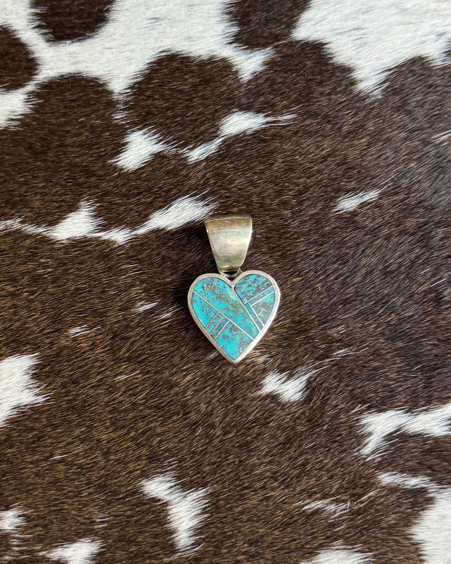 Inlay Heart Pendant *Native