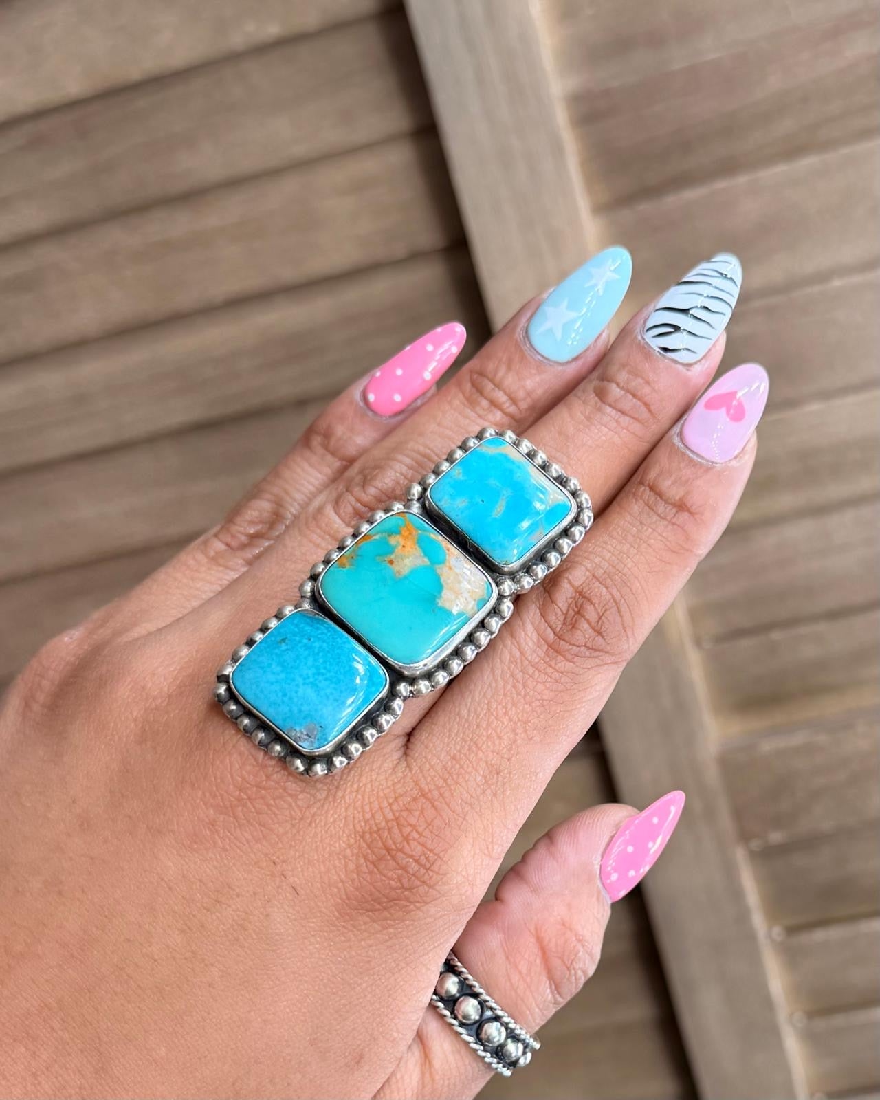 Federico Jimenez 3 Stone Ring