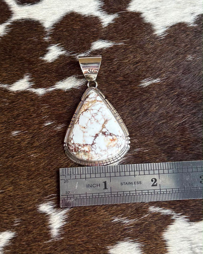 Wild Horse Teardrop Pendant *Native
