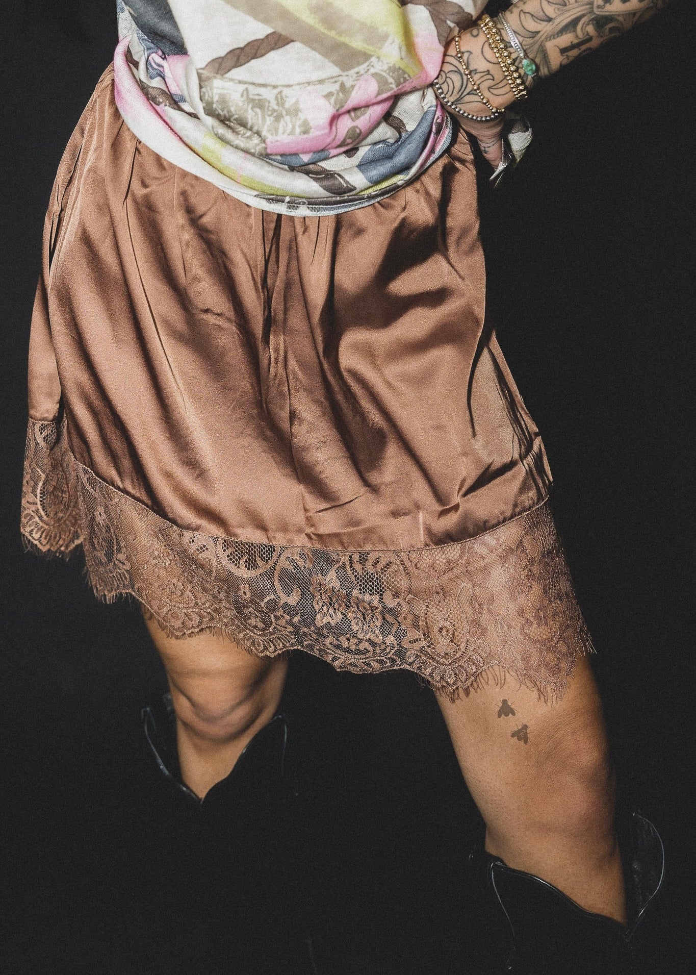 My Lace EX-TENDy Skort *Chocolate