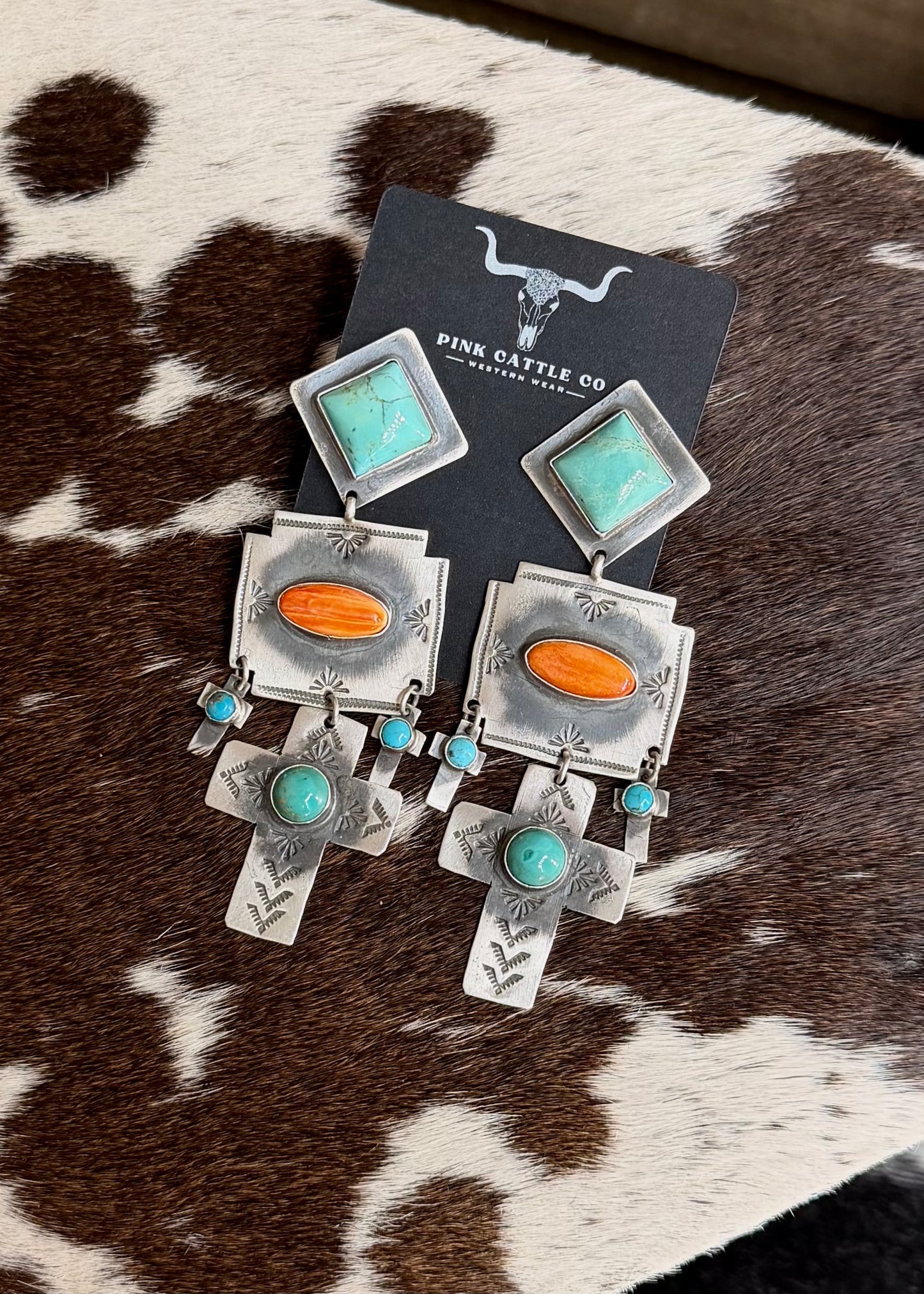 Rita Lee Cross Dangle *Native