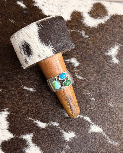 Emer Thompson 3 stone Ring Adj *Native