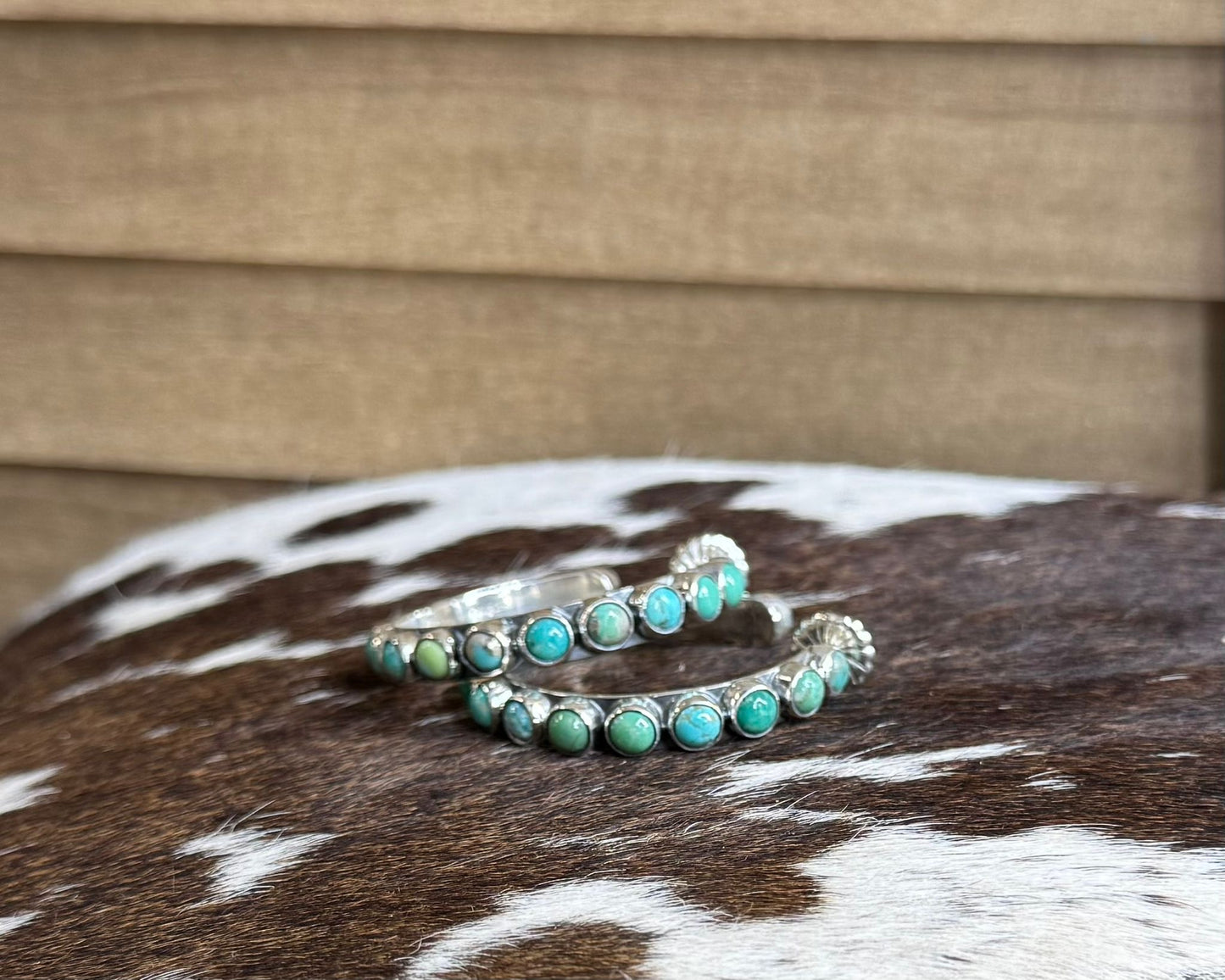 Federico Jimenez Med Hoop Earrings