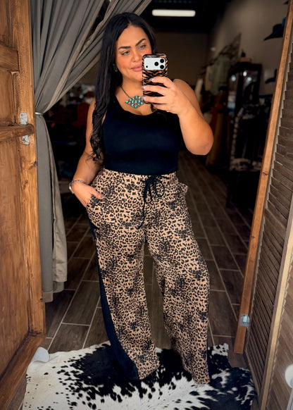 Leopard Star Pants