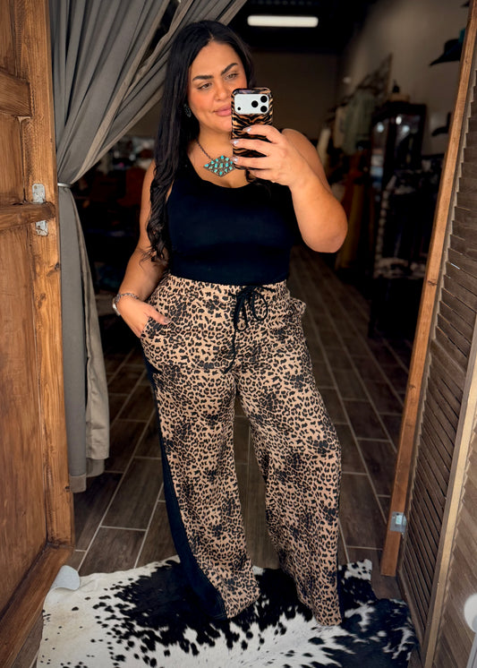 Leopard Star Pants