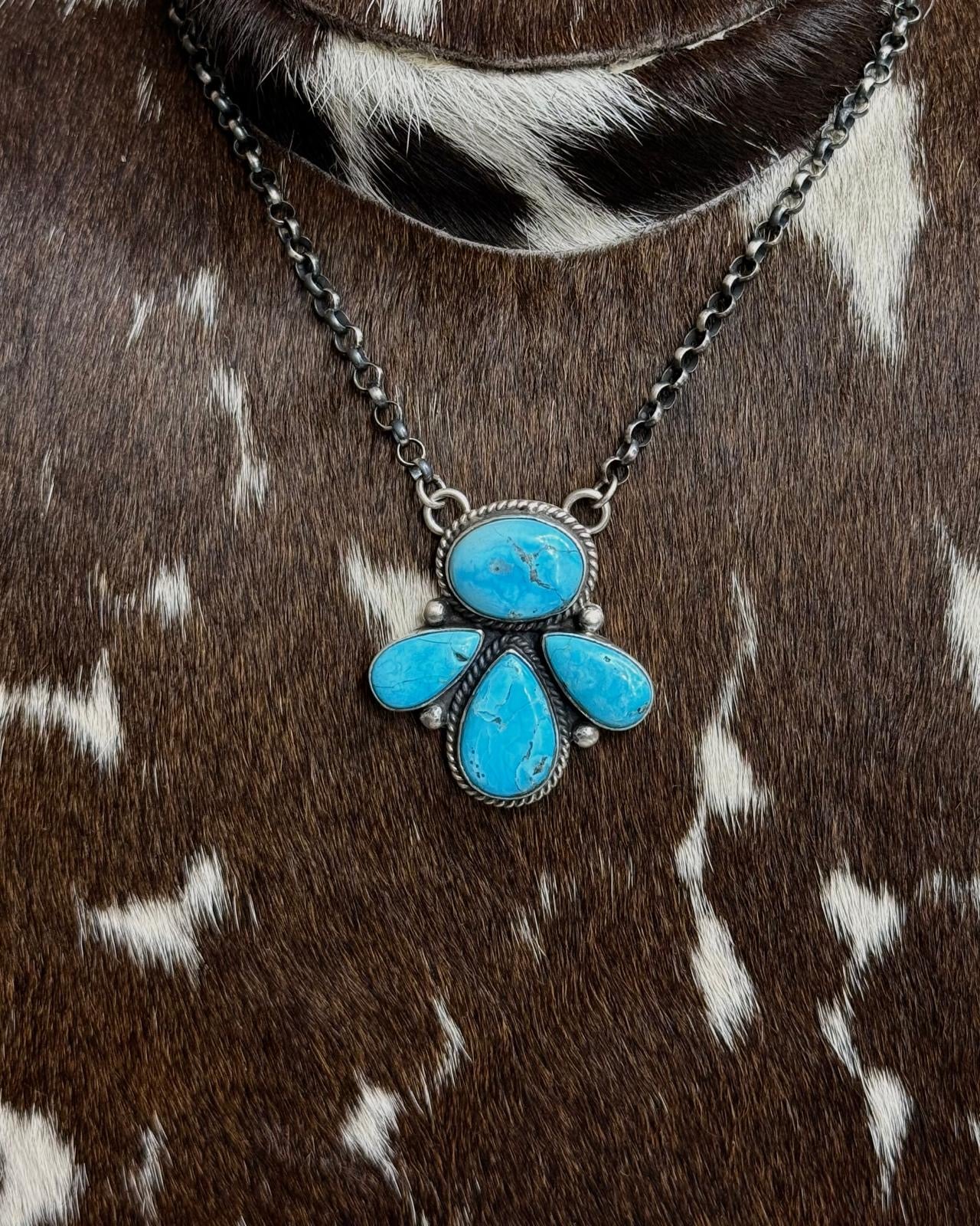 20” 4 Stone Necklace *Native