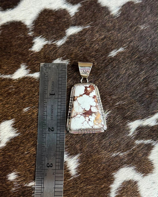 Wild Horse Trapezoid Pendant *Native