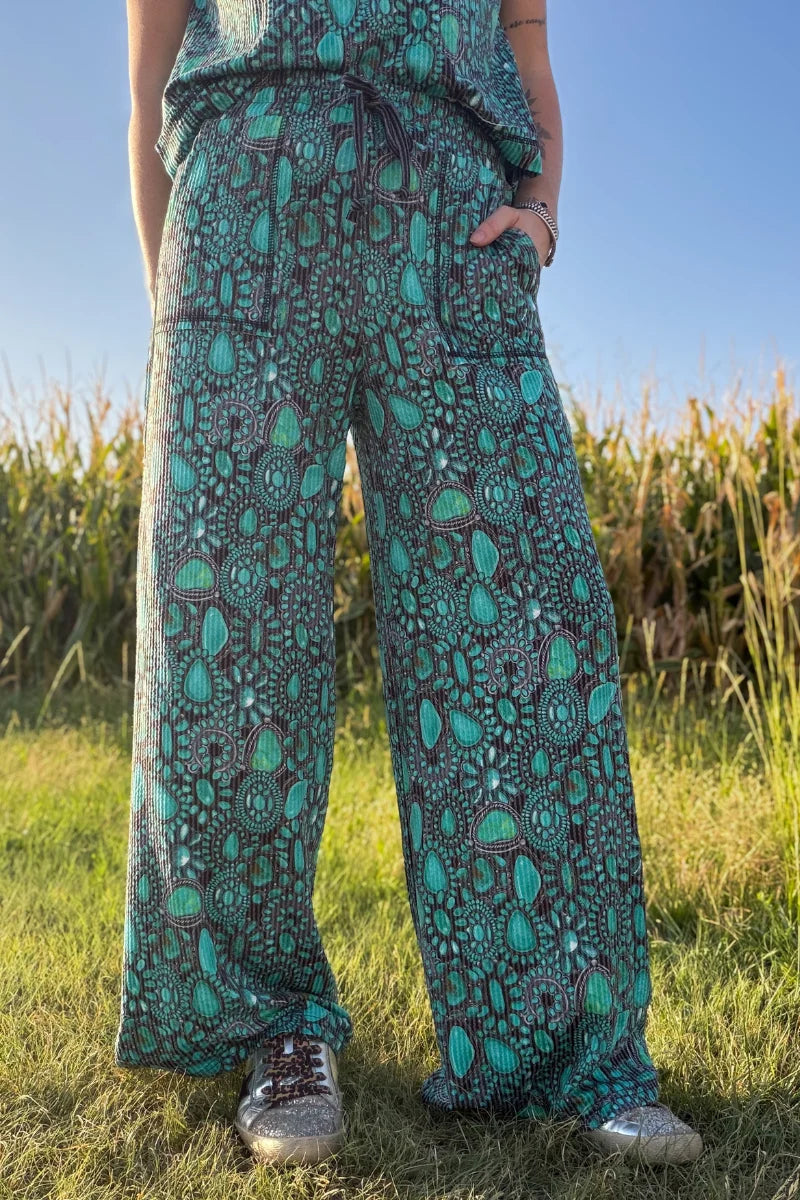 Turquoise Dream Pants