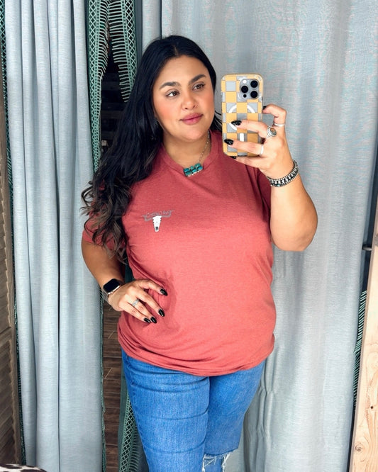 Casey* Pink Cattle Merch Tee