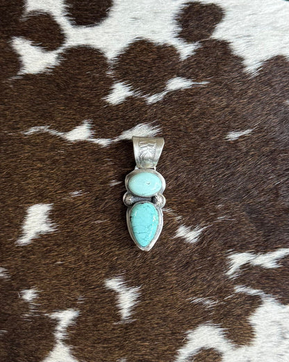 2 Stone Pendant *Native