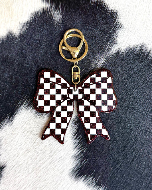 Spirit Bow Keychain *Maroon