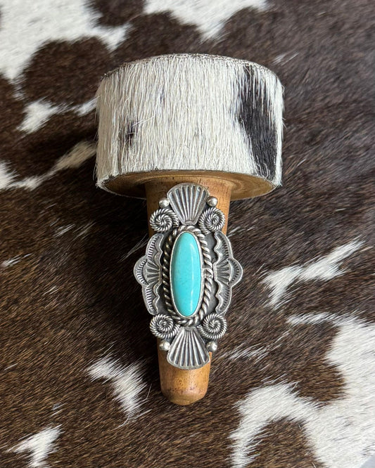 Oval Border Ring *Native