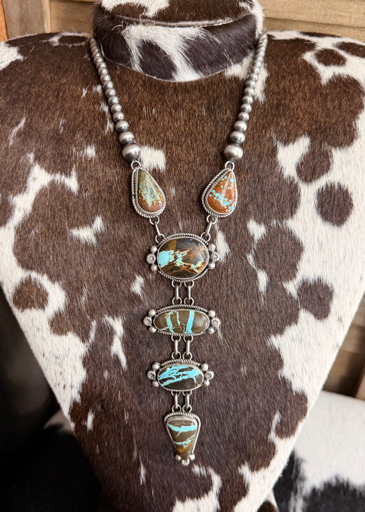 Mine #8 Pearl Lariat *Native