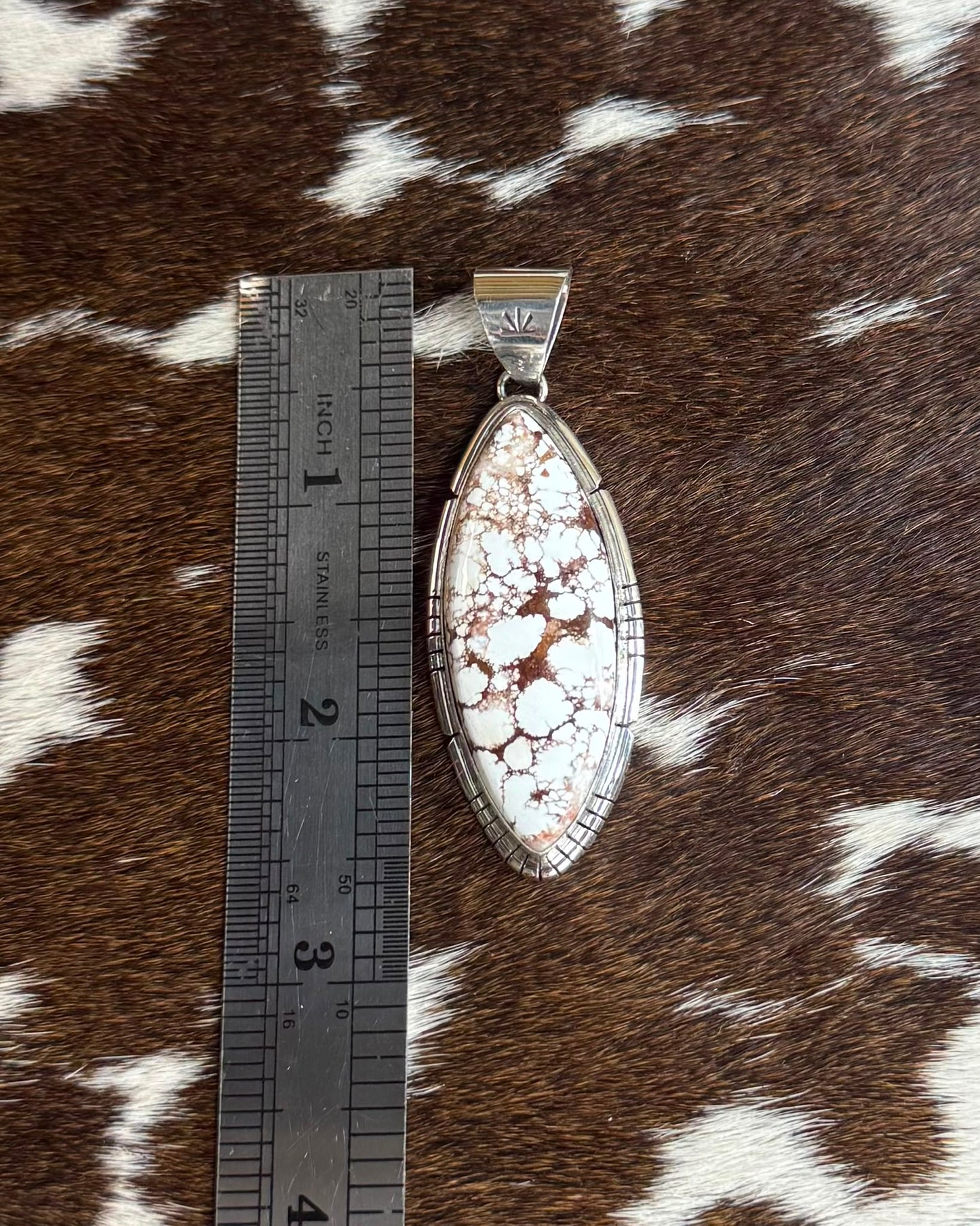 Wild Horse Marquise Pendant *Native