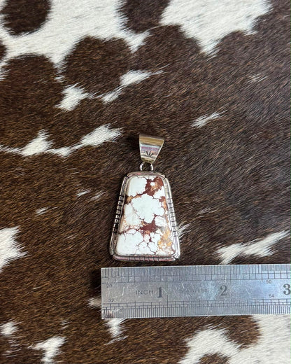 Wild Horse Trapezoid Pendant *Native