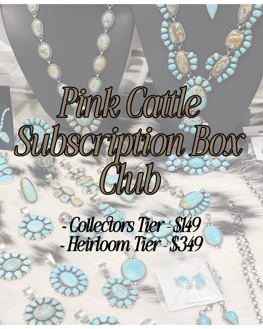Pink Cattle Sub Box Club ~ Limited Members