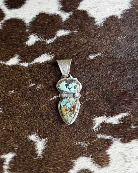 2 Stone Pendant *Native