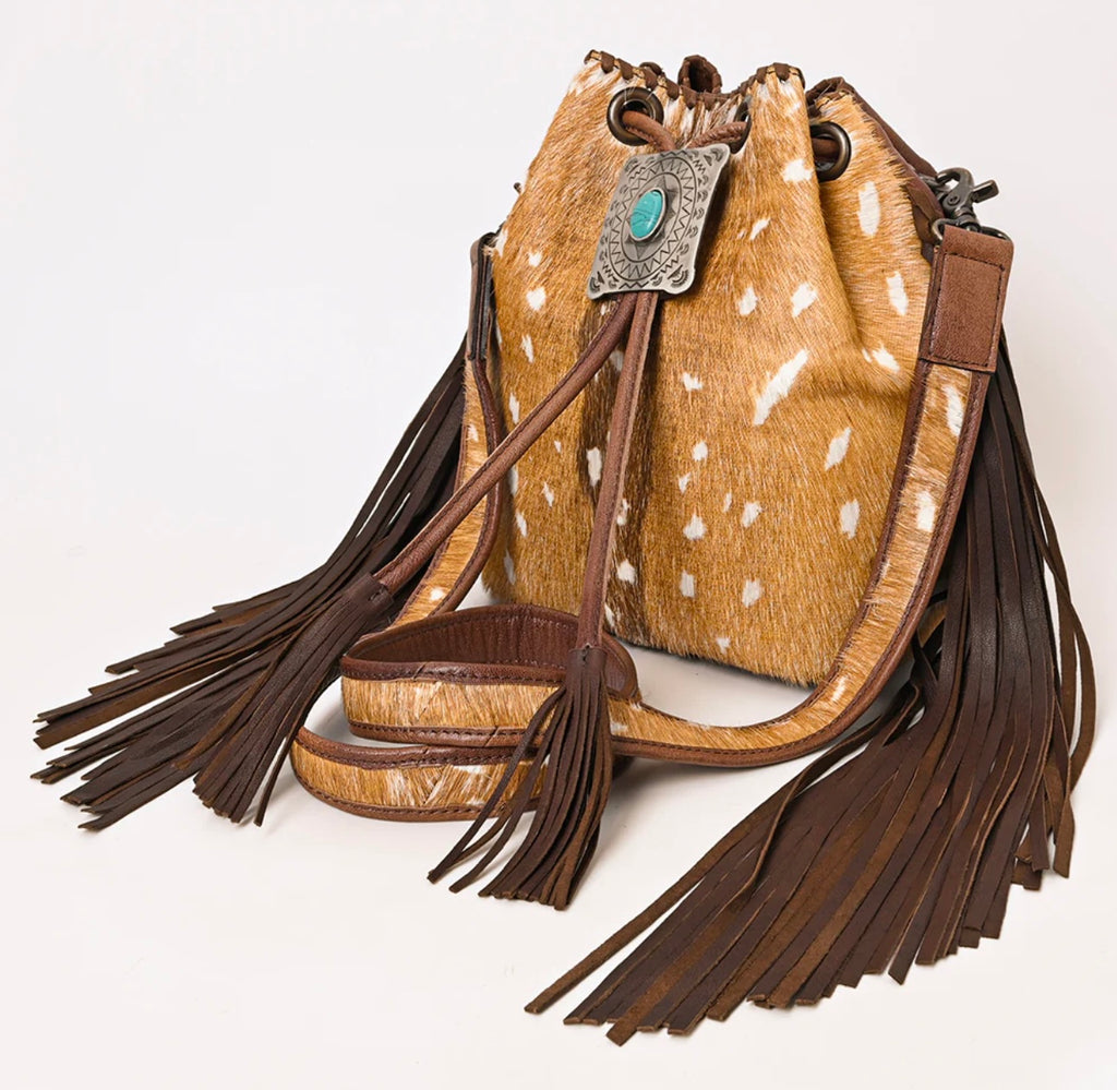 AD Deer Bucket Bag