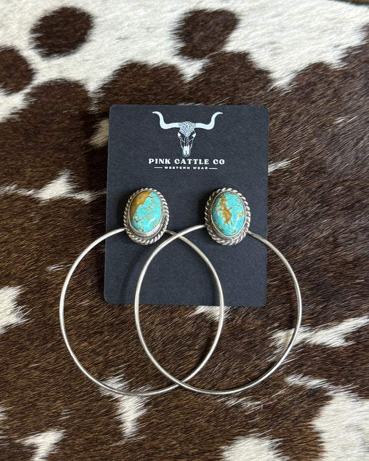 Elouise Kee #8 Stud Hoops *Native