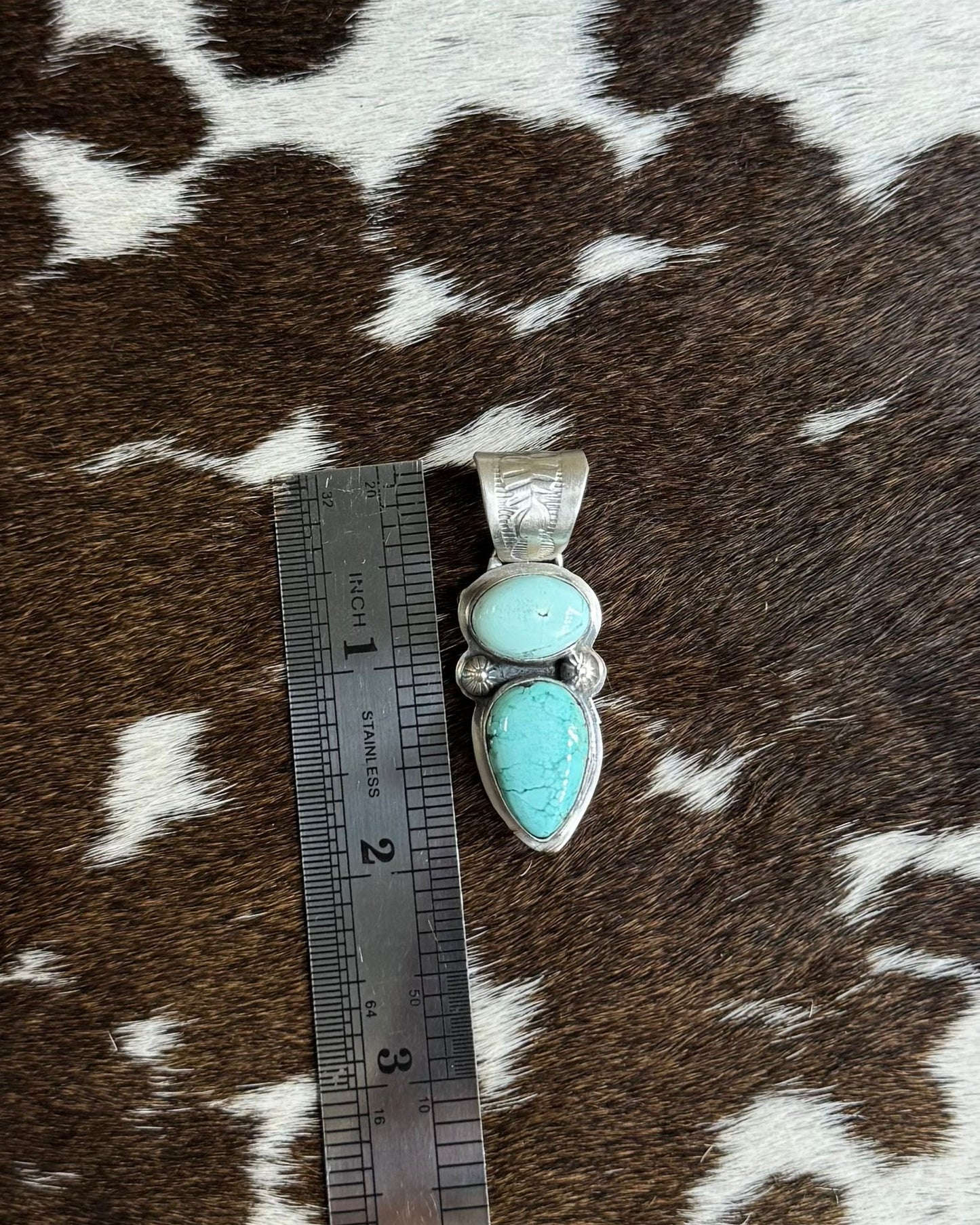 2 Stone Pendant *Native