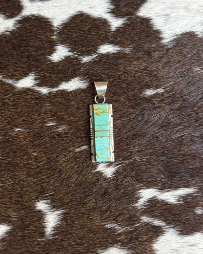 Steve Francisco #8 Inlay Pendant * Native