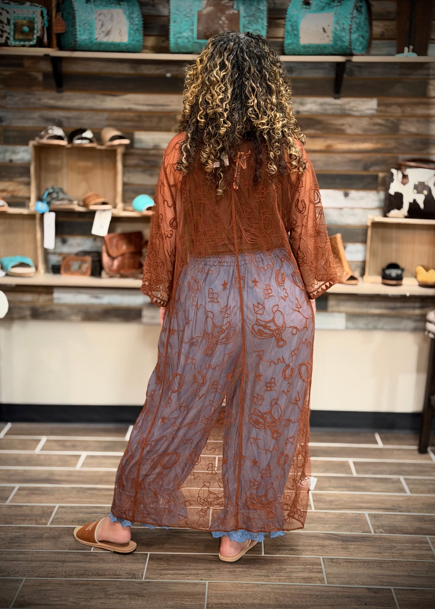 Western Lace Duster