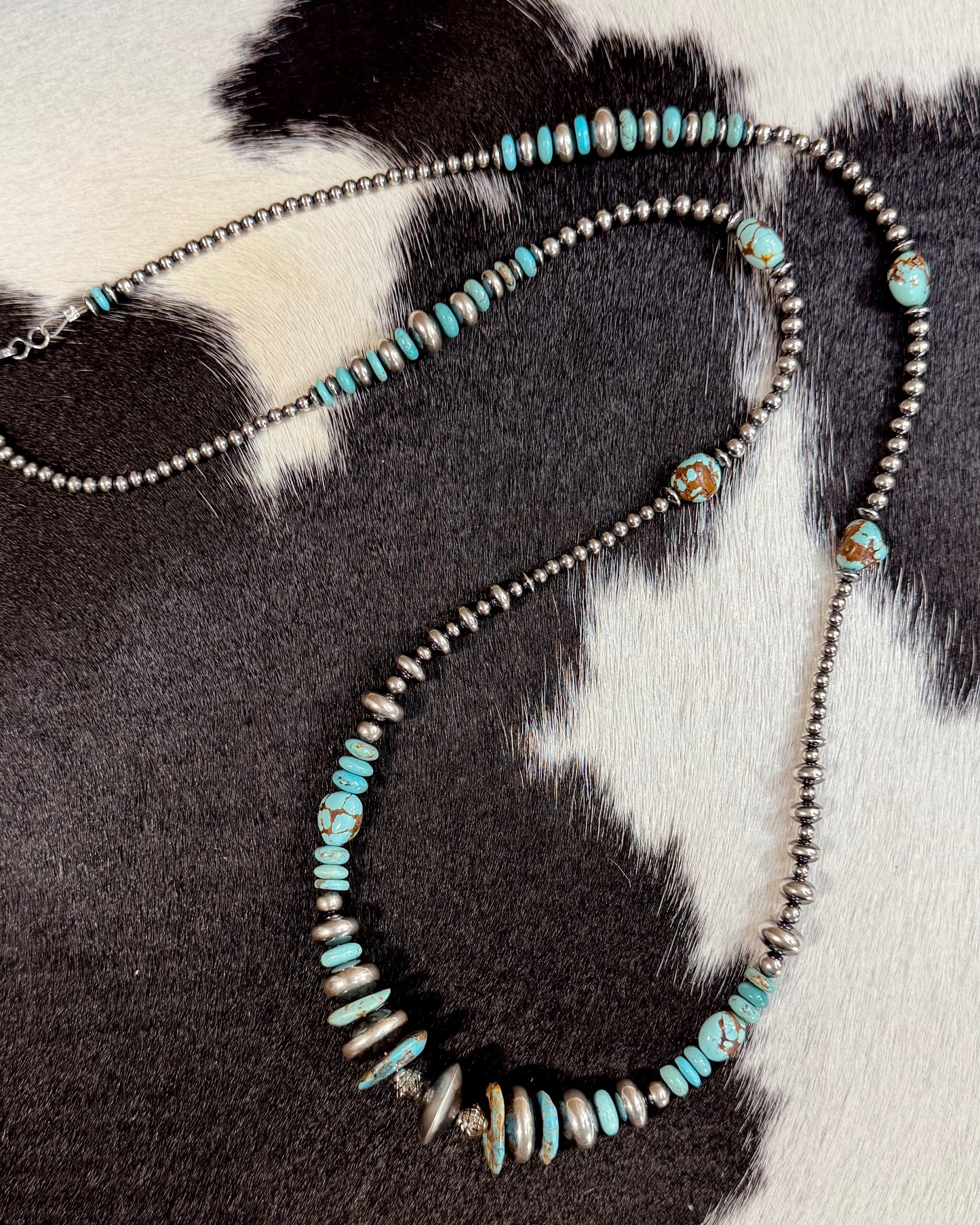 38" Sterling #8 Necklace *Native STRUNG