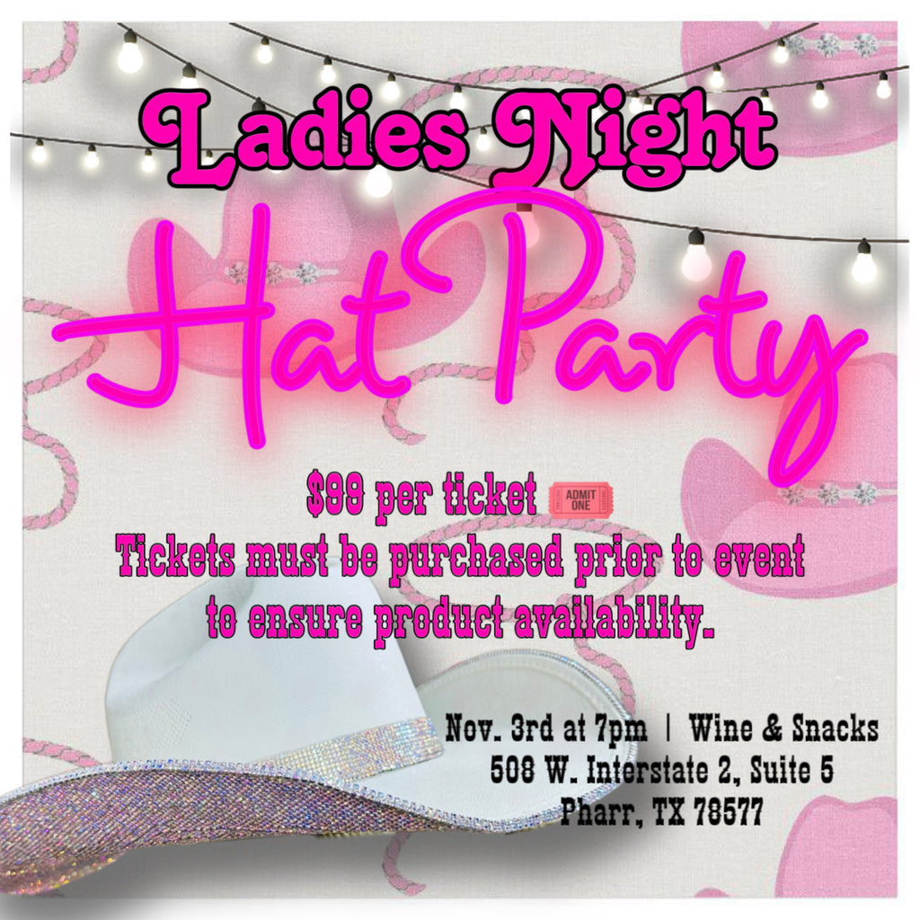 HAT PARTY TICKET