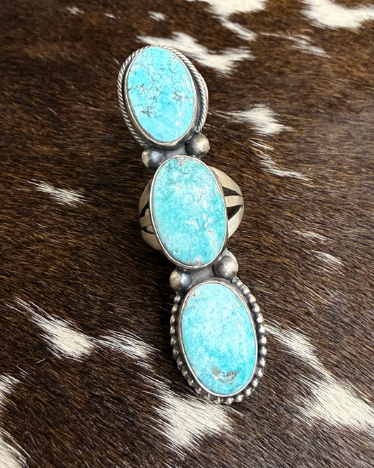 White Water 3 Stone Ring *Native