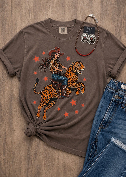 Wild Side Cowgirl Tee